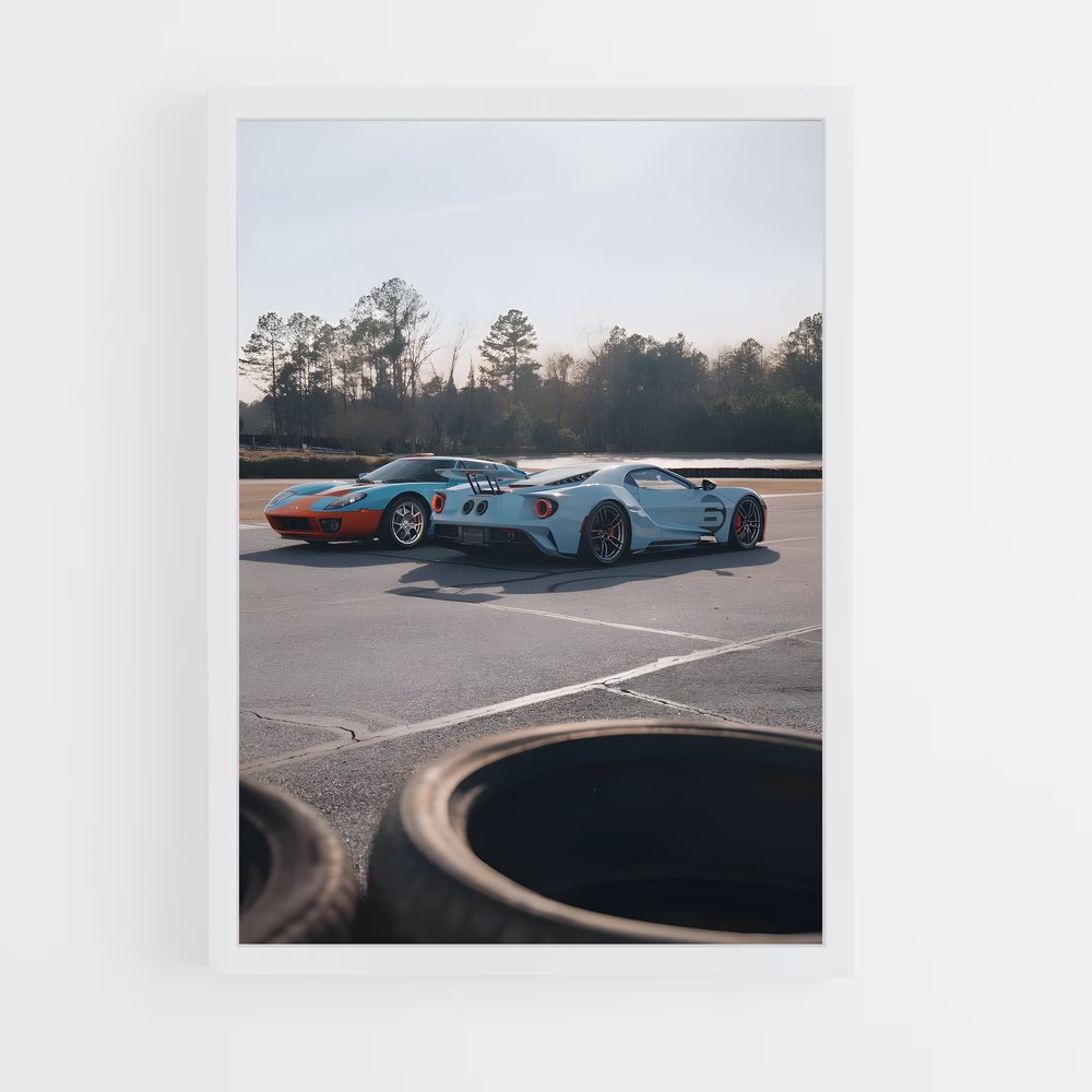 Poster Vitesse Chromatique – affiche Ford (vue 3)